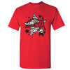 JFK Red Zebra Star Tee