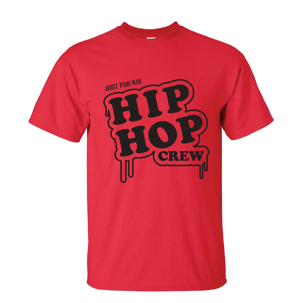 RED HIP HOP CREW SHIRT