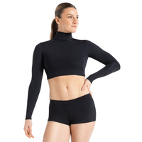 Capezio Turtleneck Crop Top
