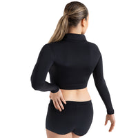 Capezio Turtleneck Crop Top