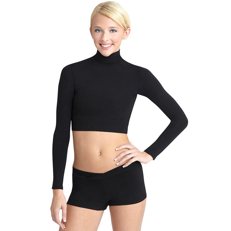 Capezio Turtleneck Crop Top