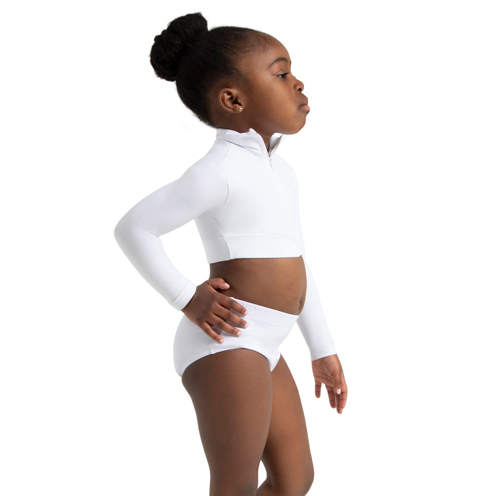 Capezio Turtleneck Crop Top