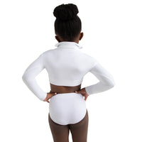 Capezio Turtleneck Crop Top
