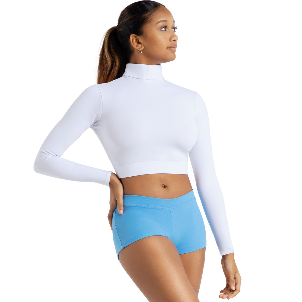 Capezio Turtleneck Crop Top