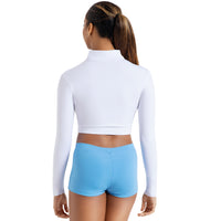 Capezio Turtleneck Crop Top