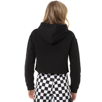 Fleece Crop Hoodie