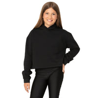 Youth Fleece Crop Hoodie