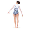 Watercolor Floral Mesh Leotard